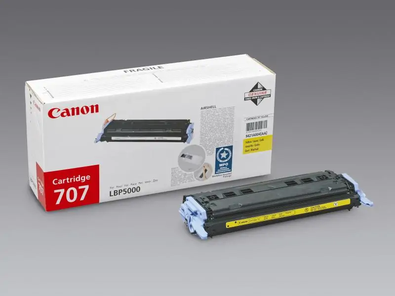 Canon 707 - Cartouche de toner - 1 x noir - 2500 pages - pour i-SENSYS  LBP5000, LBP5100; Laser Shot LBP-5000, 5100 pas cher
