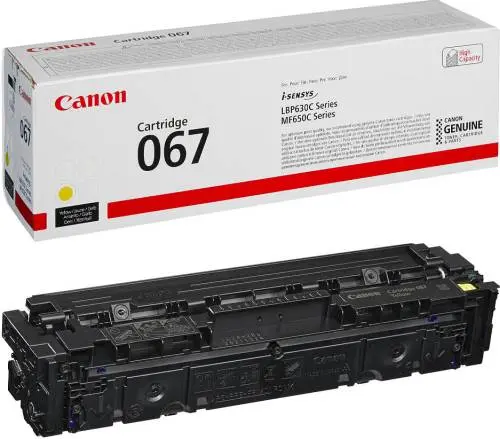 Toner 067 Giallo Originale Canon 5099C002