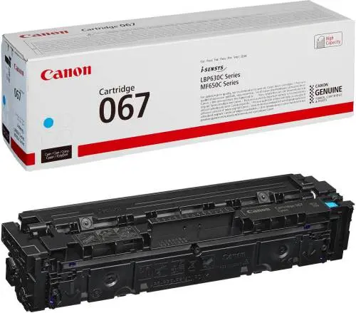 Toner 067 Ciano Originale Canon 5101C002