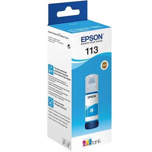 Inchiostro Ciano a pigmenti Originale Epson 113 Ecotank