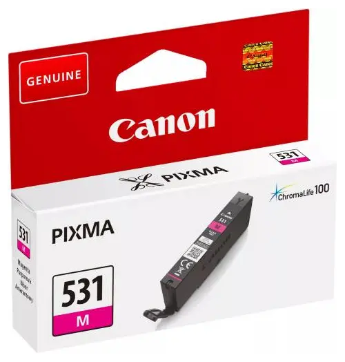 Cartuccia Magenta Originale Canon 6120C001 CLI-531M